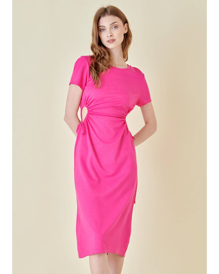 Morning to Midnight Midi Dress - Pink