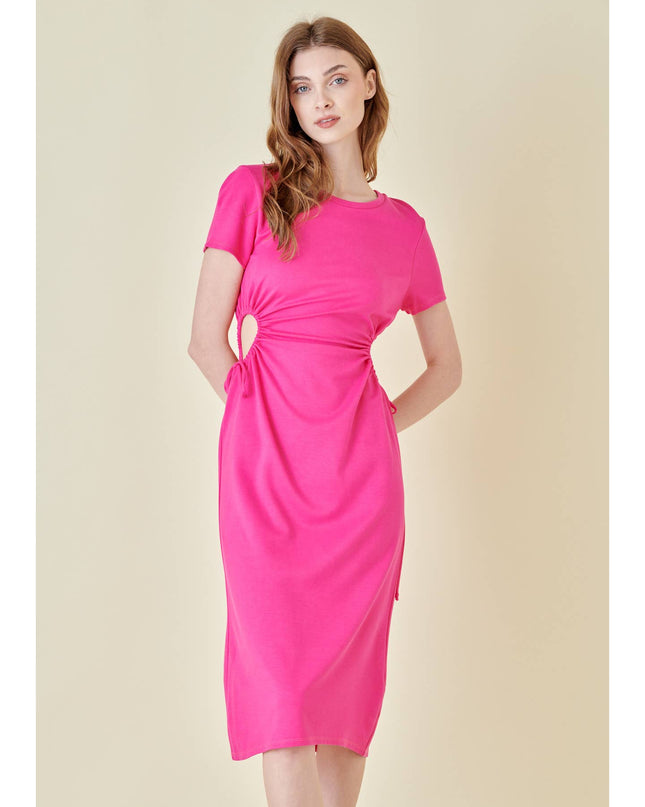 Morning to Midnight Midi Dress - Pink