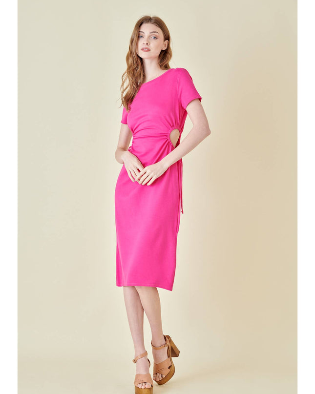 Morning to Midnight Midi Dress - Pink