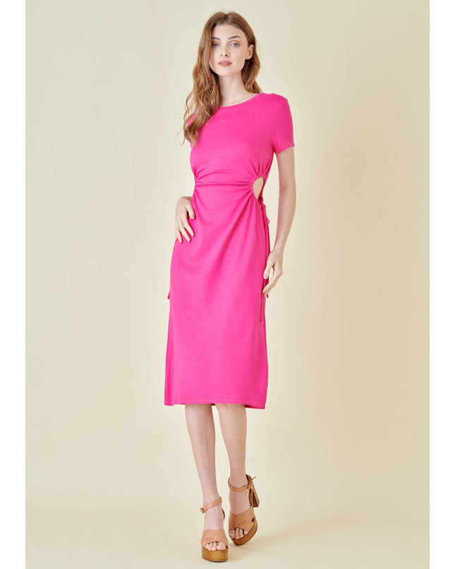 Morning to Midnight Midi Dress - Pink