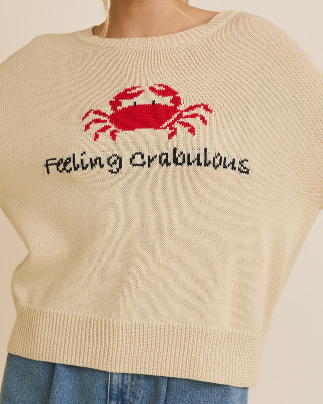 Feeling Crabulous Pullover