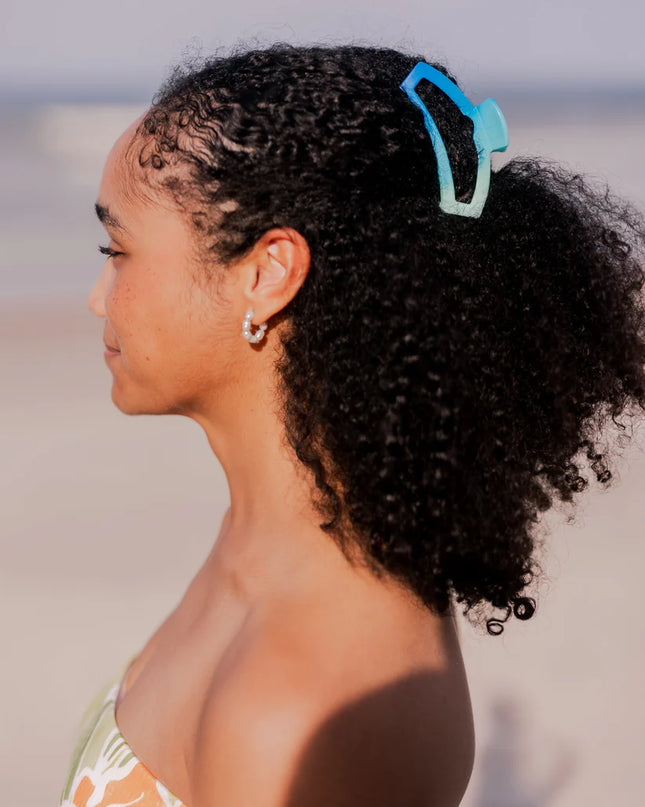 Open Poolside Medium Claw Hair Clip-Teleties