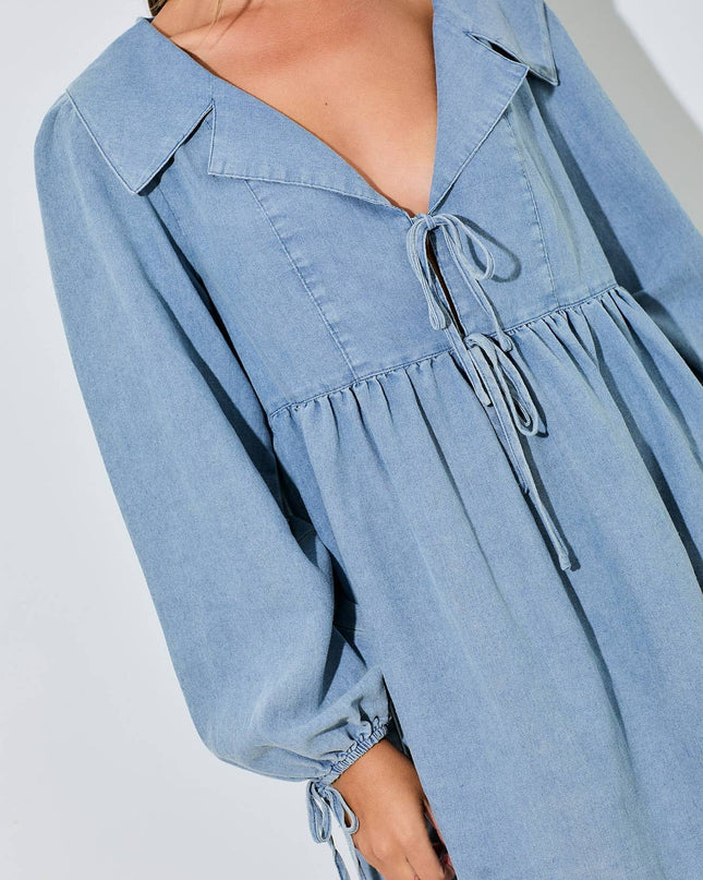 Notch In Your Collar Dress