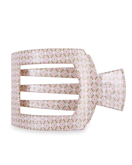 Pine & Pearl Flat Square Hair Clip