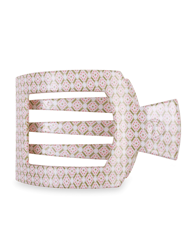 Pine & Pearl Flat Square Hair Clip
