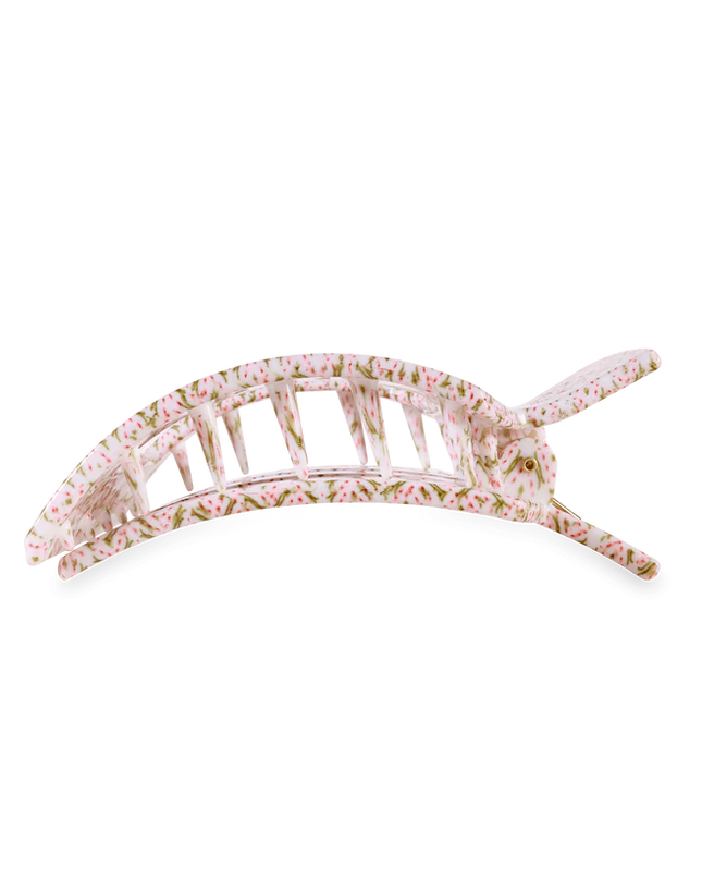 Pine & Pearl Flat Square Hair Clip