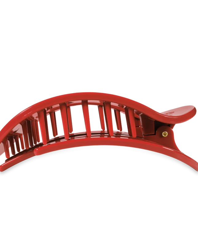 Red Carpet Ready Flat Round Hair Clip- Teleties