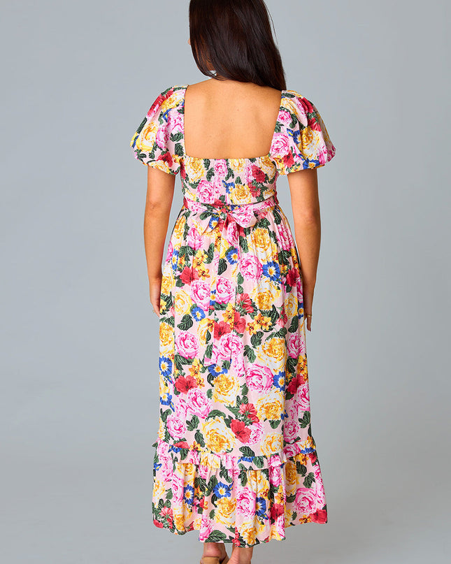 ROSS CUT OUT MIDI DRESS - Monet