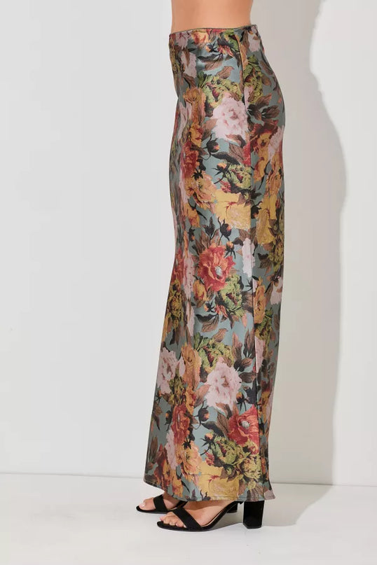 What Heaven Is Floral Maxi Skirt