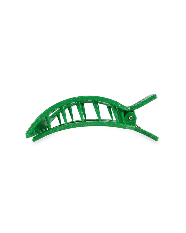 The Flat Clip Shamrock Shimmer- Teleties