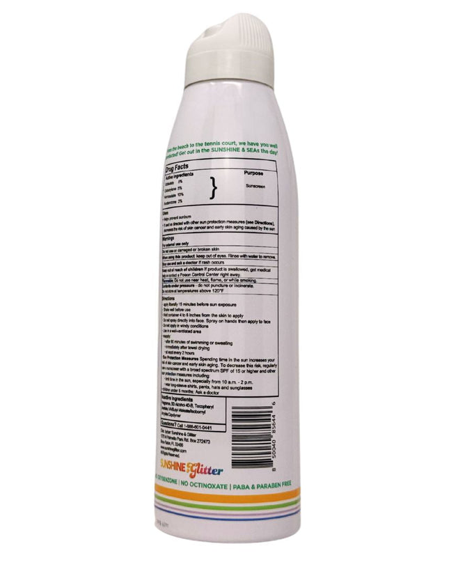Sunshine & Sea SPF 50 Sparkle Free Sport Antioxidant Mist