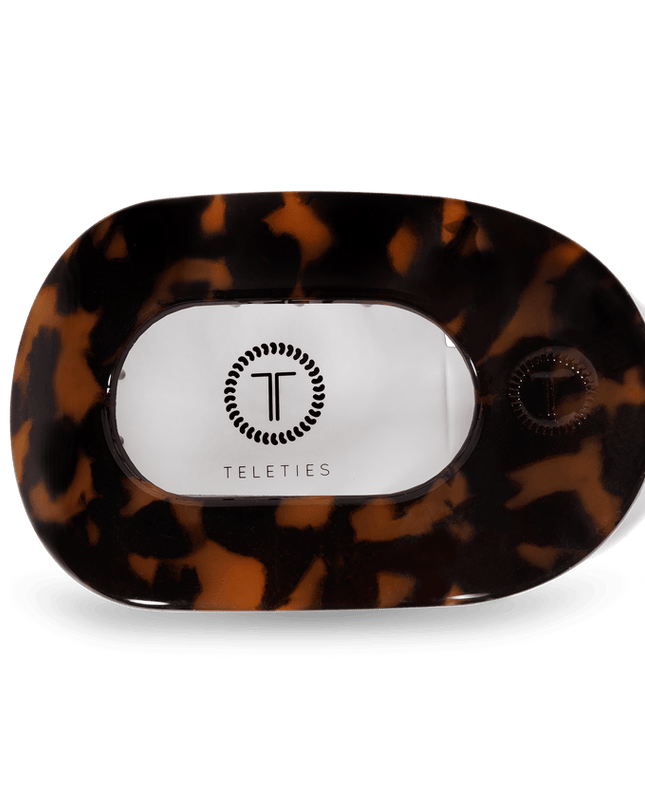 Tortoise Flat Round Clip