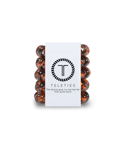 Tortoise Hair Ties Teleties