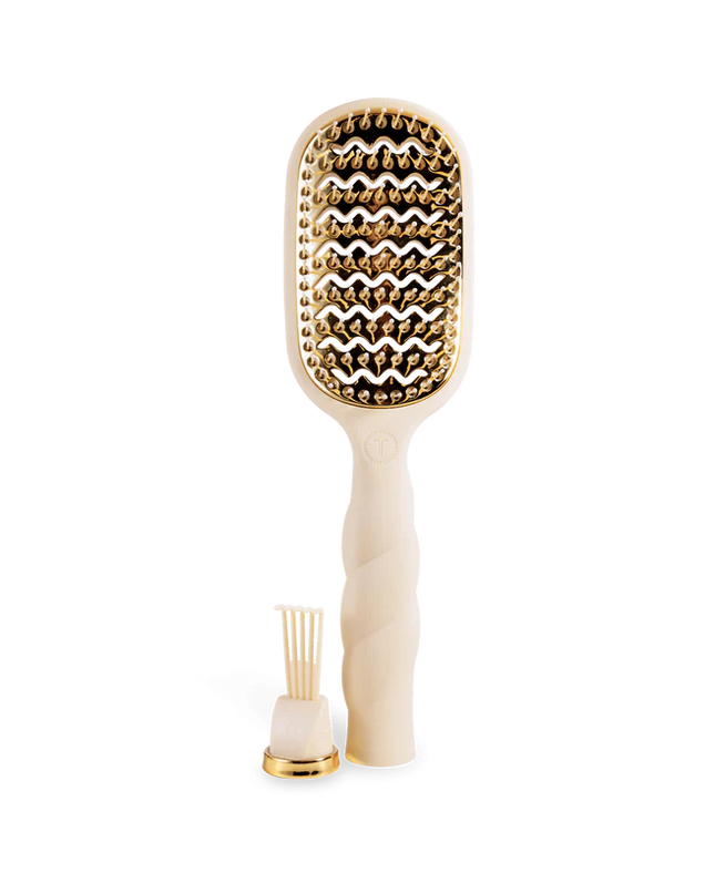 Vented Hair Brush Tan - Teleties