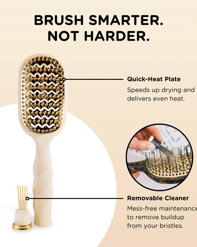 Vented Hair Brush Tan - Teleties