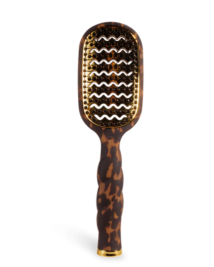 Vented Hair Brush Tortoise- Teleties