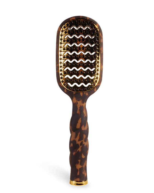 Vented Hair Brush Tortoise- Teleties