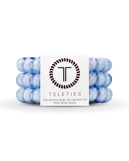 Washed Denim Hair Ties Teleties