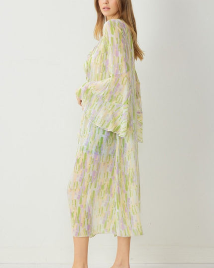 Maybe It's Magic Watercolor Kimono