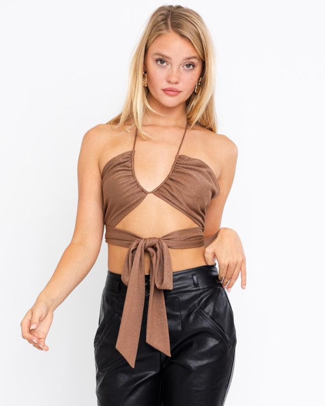 That's A Wrap! Top Taupe
