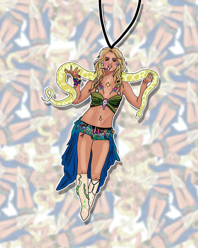 Britney Spears Snake Air Freshener