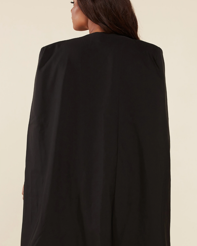Cape'n It Real Dress- Plus