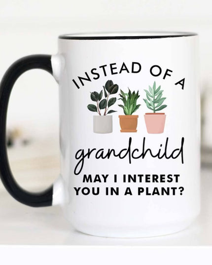 plant grandma mug