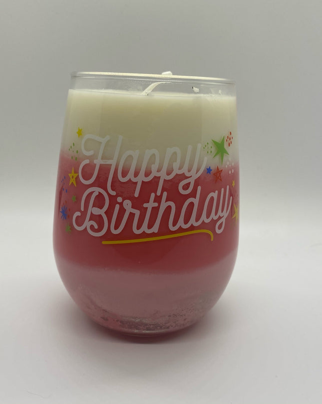 Cake Cake Cake Wine Glass Candle