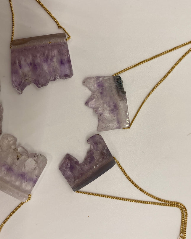 Amethethyst Or That Slider Necklace