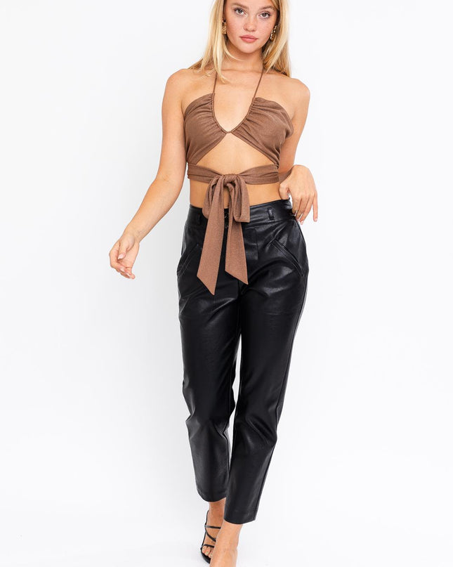 That's A Wrap! Top Taupe