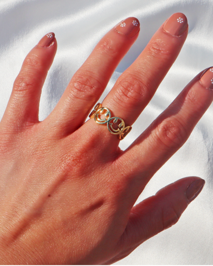 Smiley Gang Ring