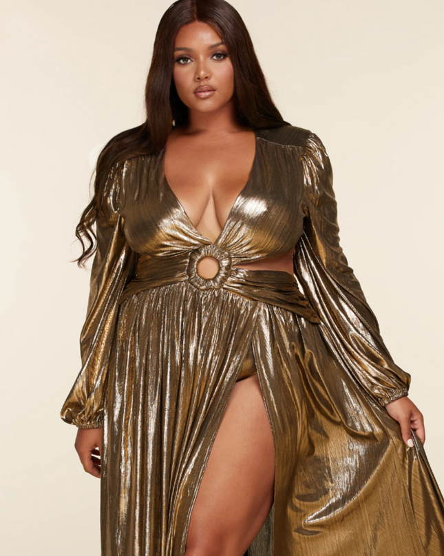 24K Cutout Dress Plus