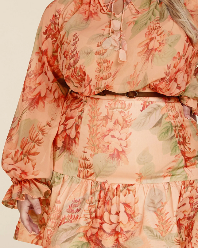 falling into floral set- plus
