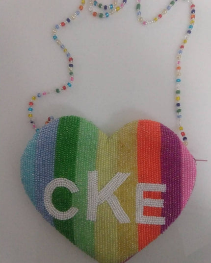 custom heart crossbody