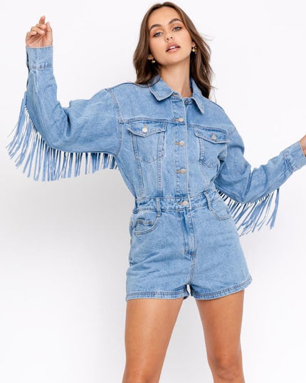 Fringe with Benefits Romper