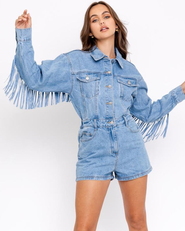 Fringe with Benefits Romper