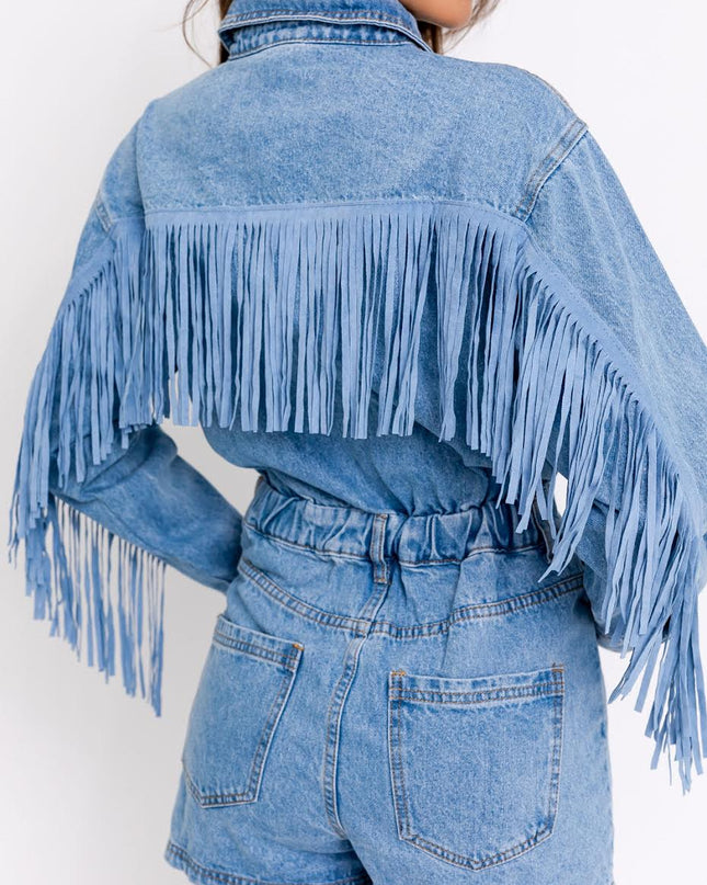 Fringe with Benefits Romper