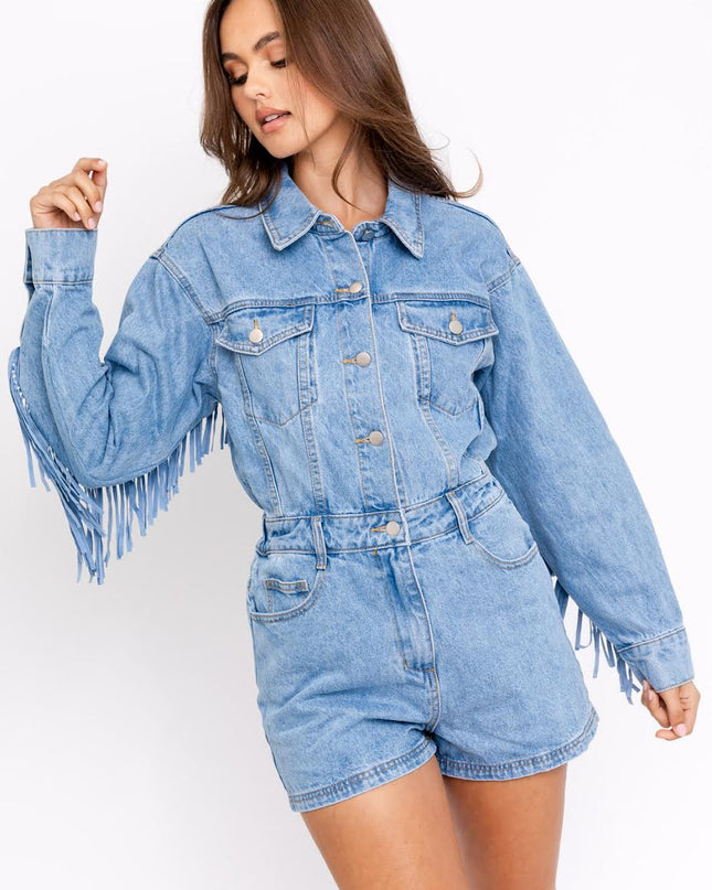 Fringe with Benefits Romper
