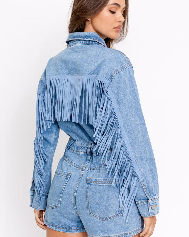 Fringe with Benefits Romper