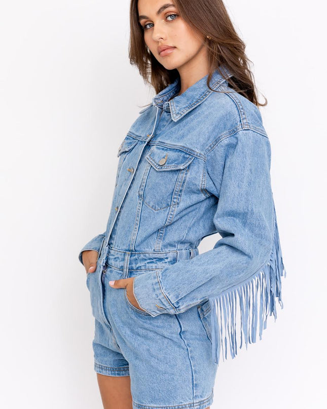 Fringe with Benefits Romper