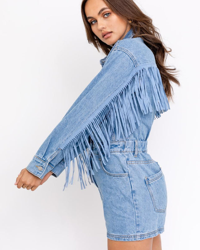 Fringe with Benefits Romper