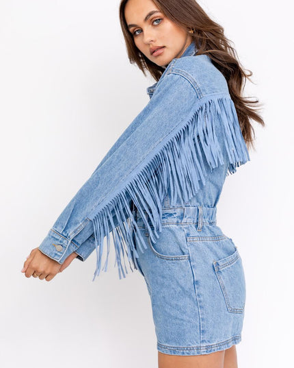 Fringe with Benefits Romper