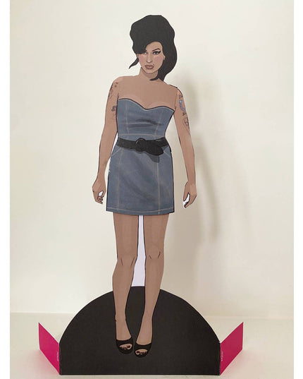 Amy Winehouse Paper Doll