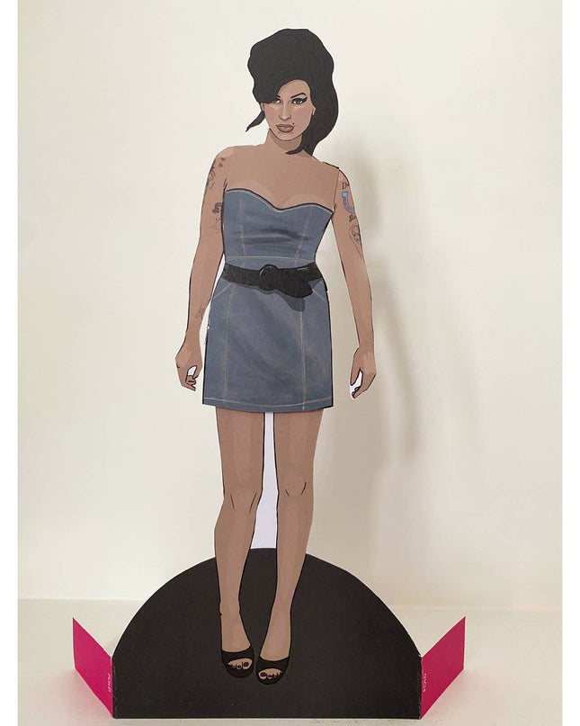 Amy Winehouse Paper Doll