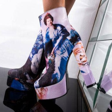 Up Above! Painting Platform Booties