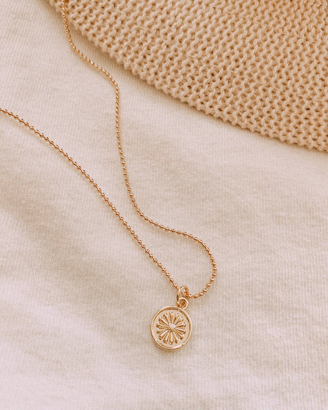 daisy doxie & co. Gold Daisy Necklace