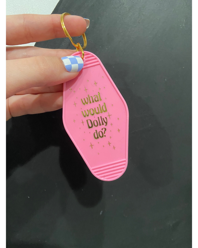 Dolly's Advice Keychain