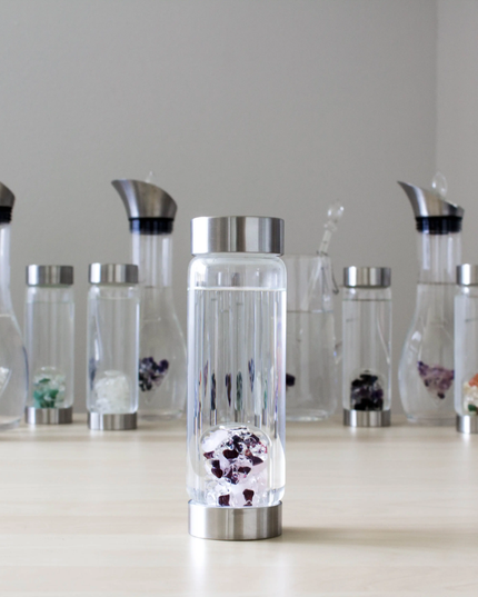 ViA Crystal Water Bottle | LOVE