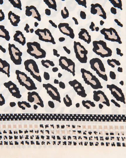 Cool Cat Print Scarf