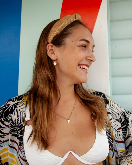 Palm Leaf Necklace